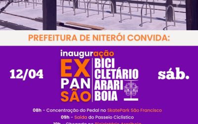[2025]  Percurso completo do Passeio Ciclístico de inauguração da expansão do Bicicletário Arariboia – Lançamento do Bicicultura 2025